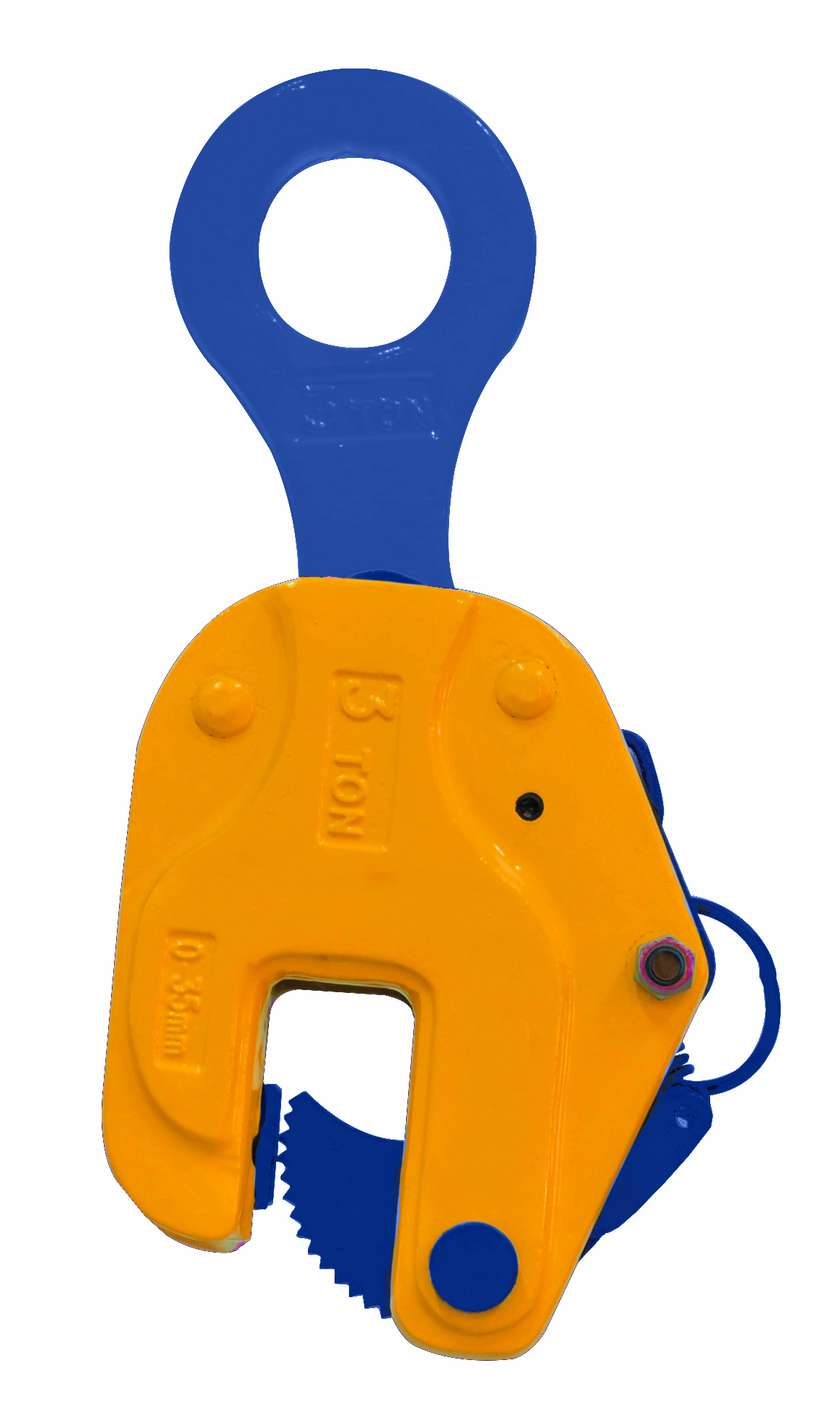 Ton Vertical Plate Clamp Bison Lifting Equipment