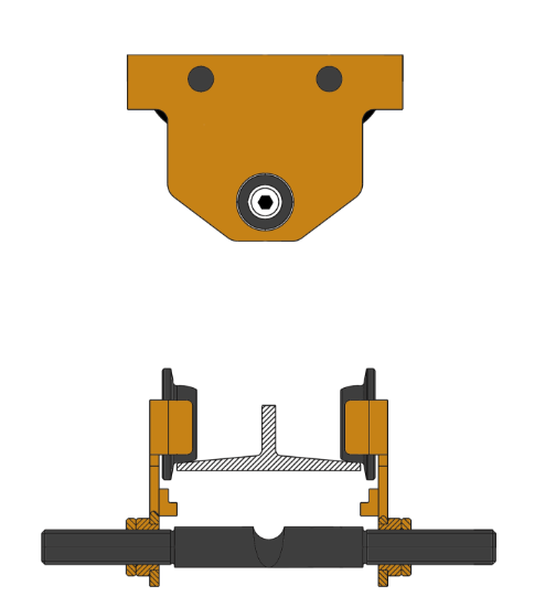 Picture of 1/2 Ton Push Trolley (ATP)