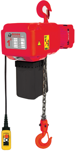 Bison 1 Ton Electric Chain Hoist