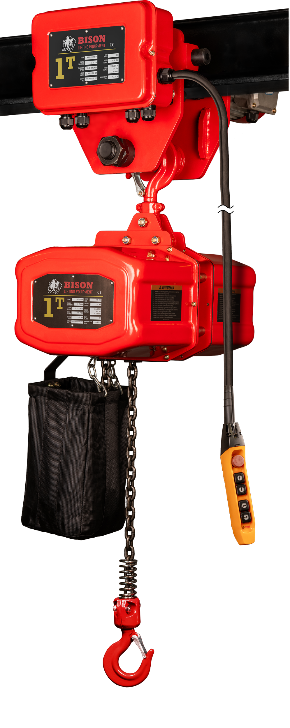Picture of 1 Ton Hoist + Trolley