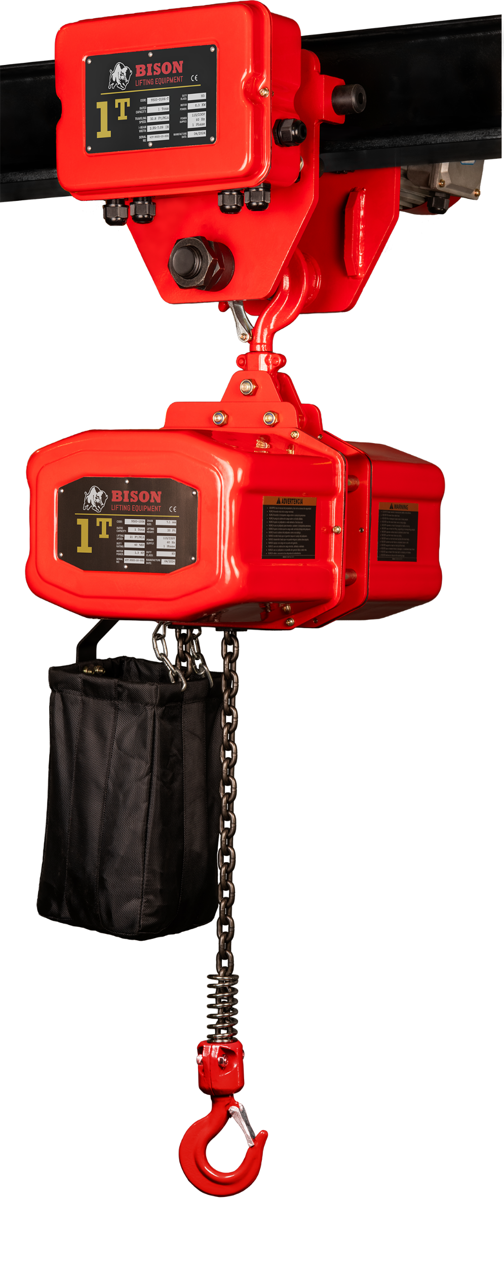 Picture of 1 Ton Hoist + Trolley