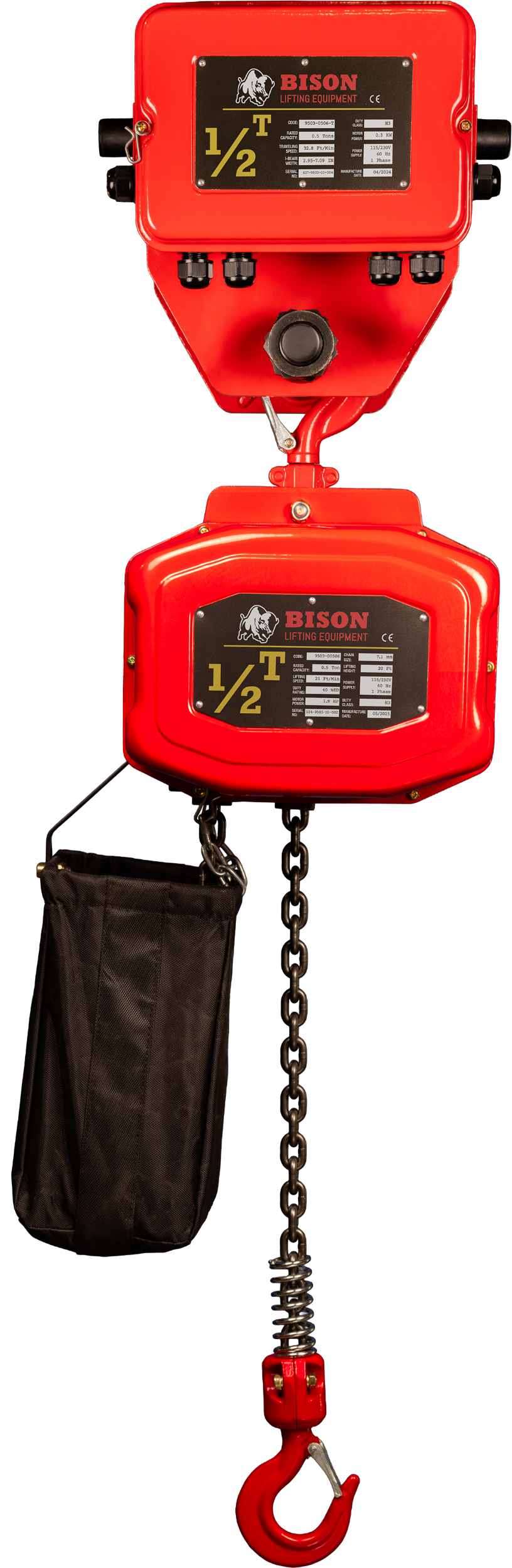 Picture of 1/2 Ton Hoist + Trolley