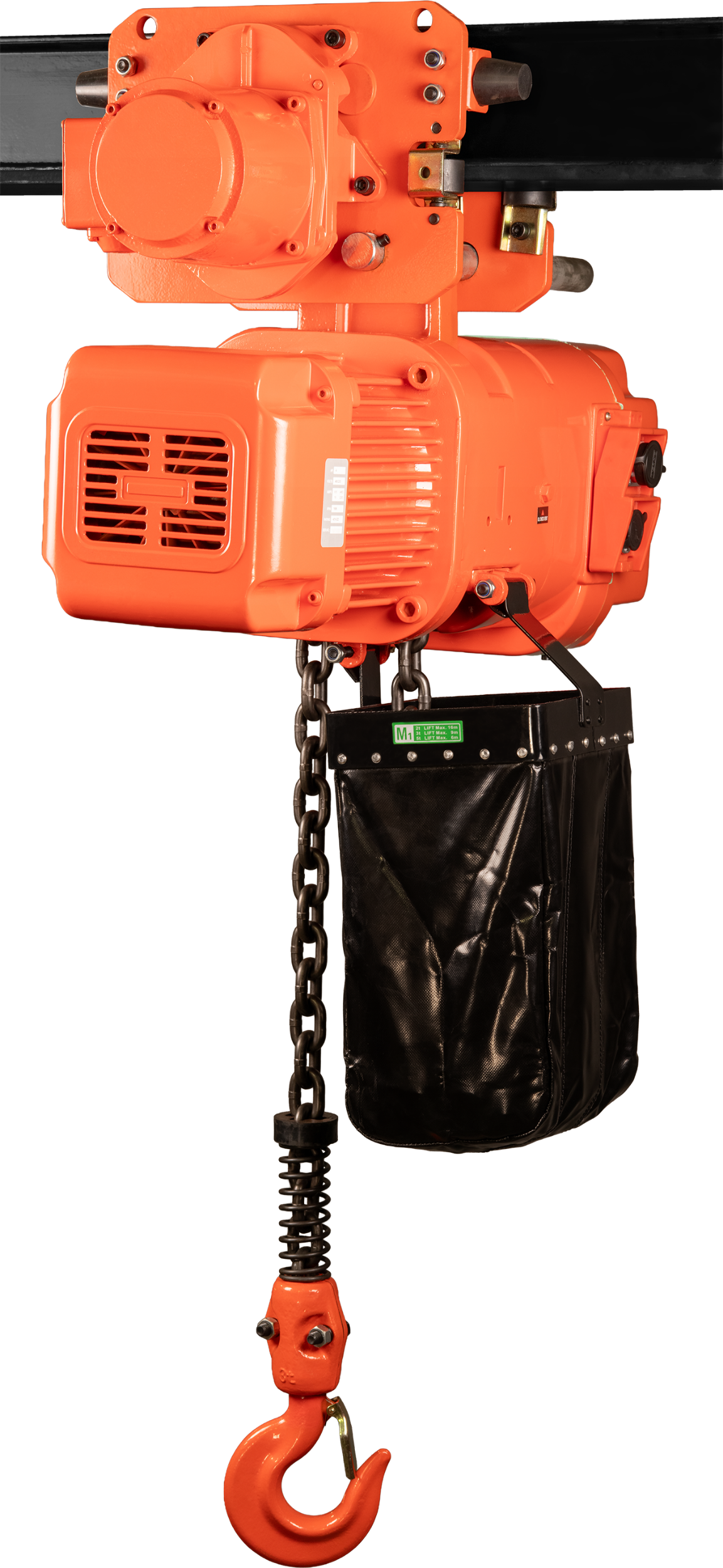 Picture of 3 Ton Three Phase Hoist + Trolley  - Dual Speed
