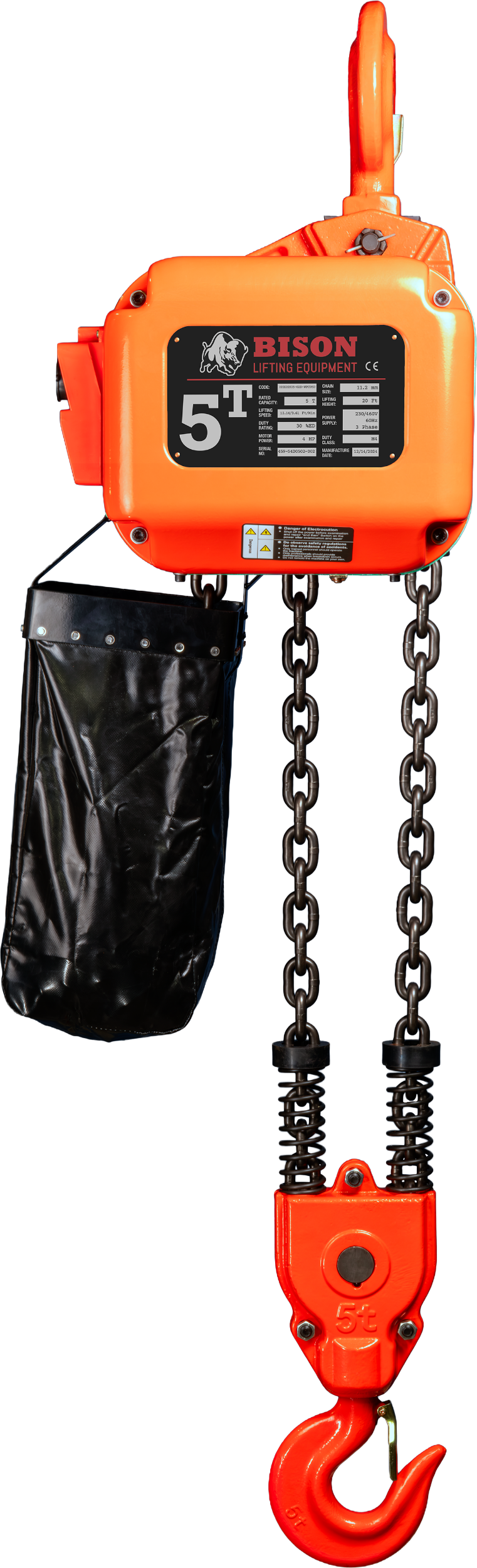 Picture of 5 Ton Three Phase Hoist