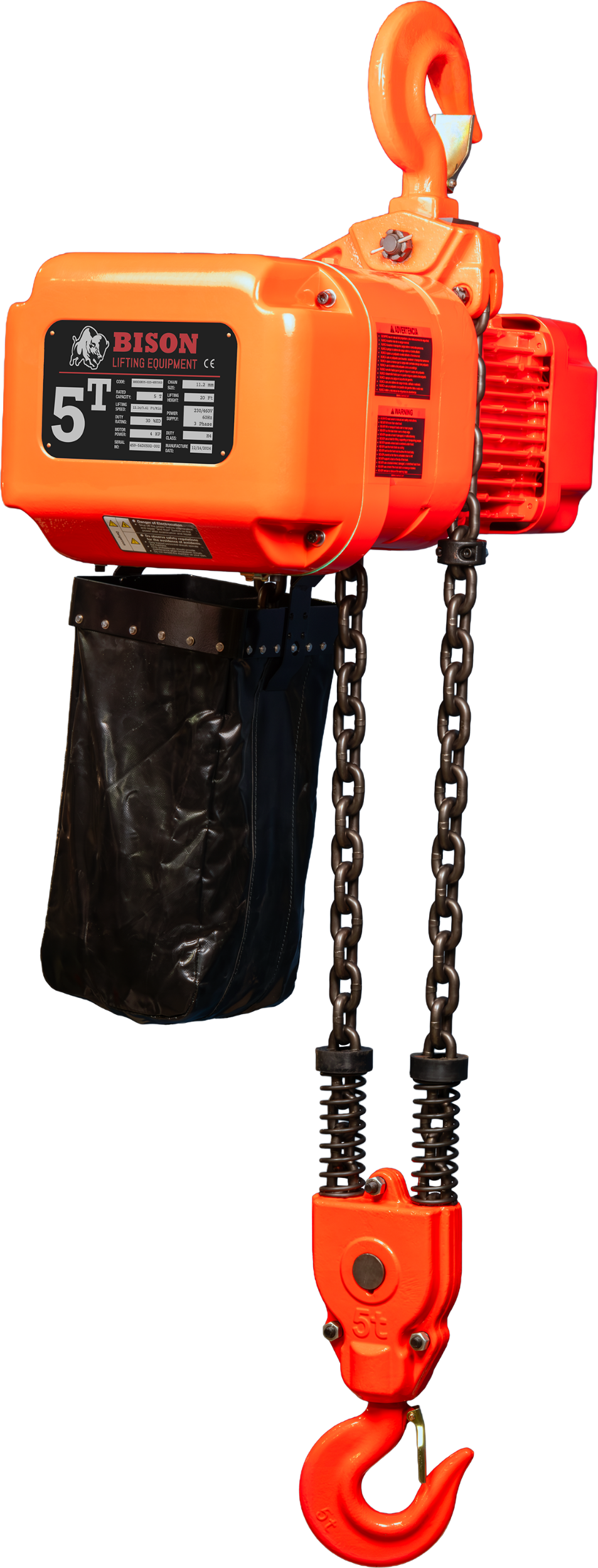 Picture of 5 Ton Three Phase Hoist - Dual Speed