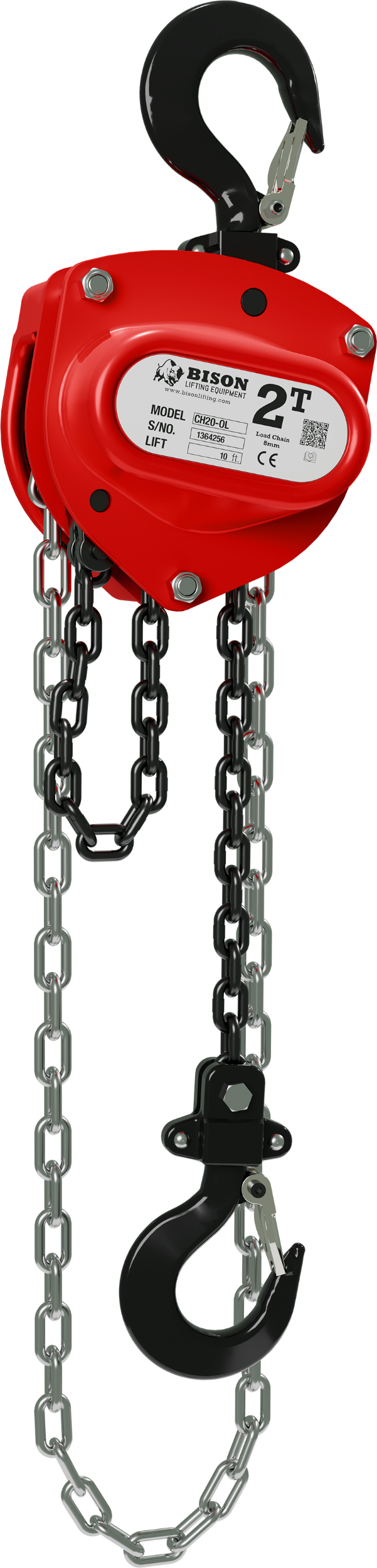 Picture of 2 Ton Chain Hoist with Overload Protection
