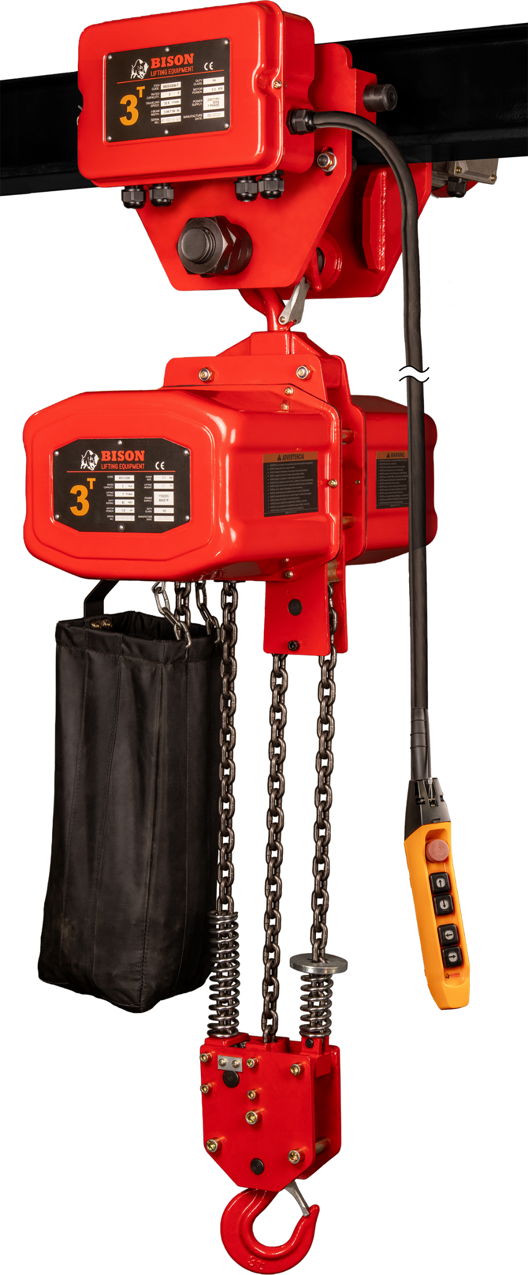 Picture of 3 Ton Hoist + Trolley