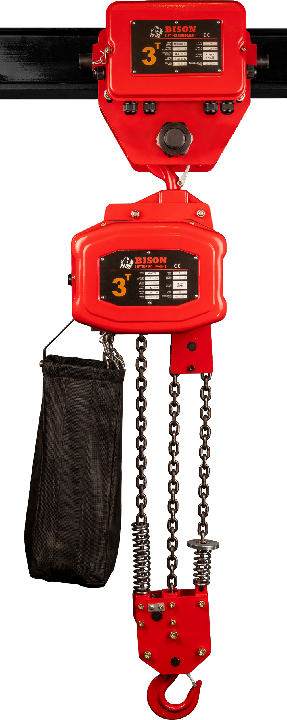 Picture of 3 Ton Hoist + Trolley