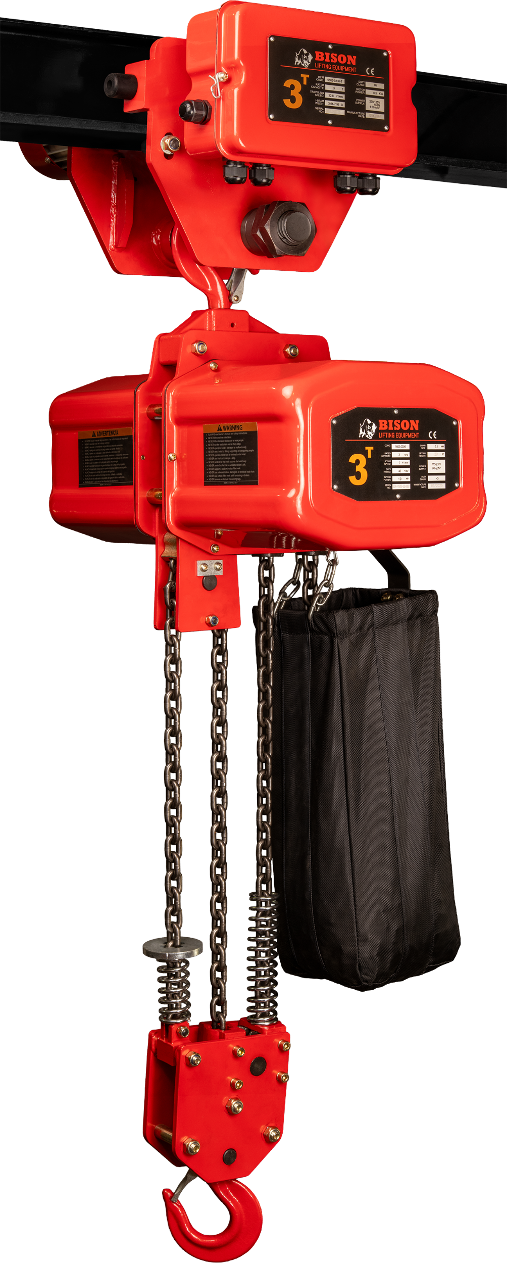 Picture of 3 Ton Hoist + Trolley