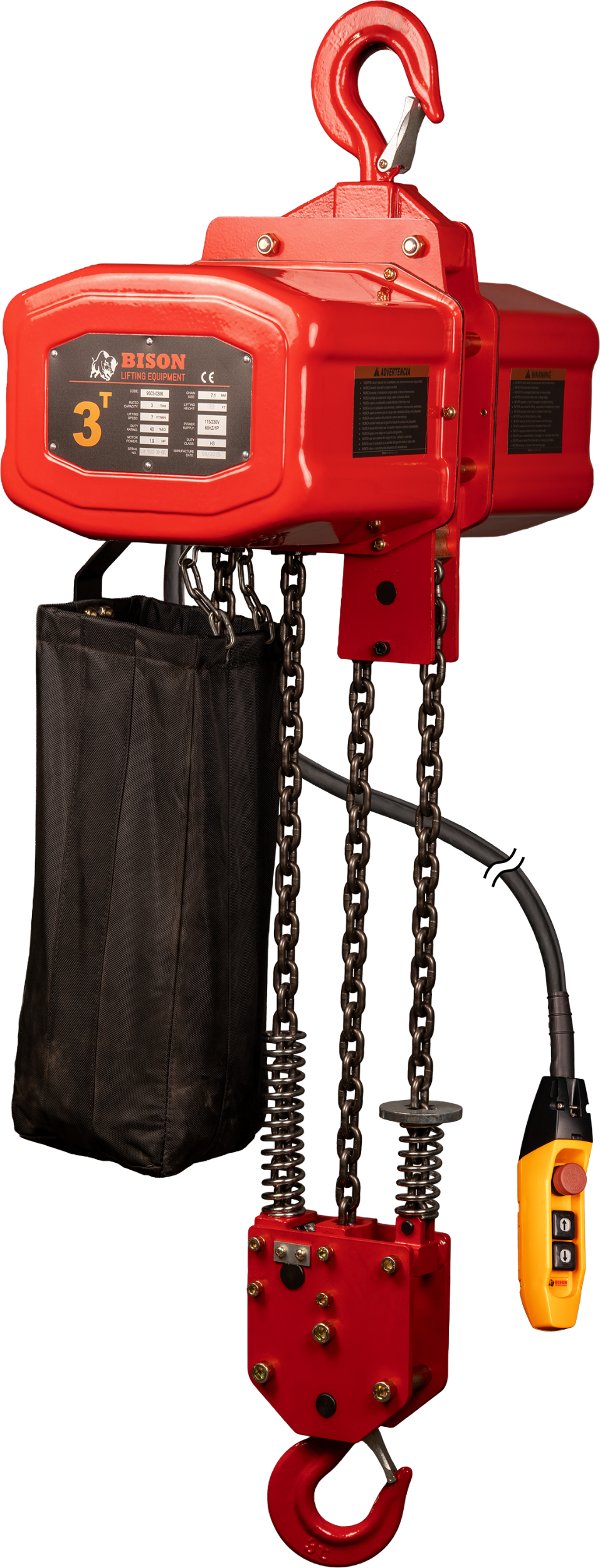 Picture of 3 Ton Single Phase Hoist